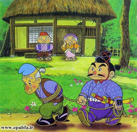 سربازان حاکم، با طناب، دستوپایش را بستند و او را به زندان بردند